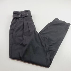 Garage Women Belted Paper Bag Pants Size Medium